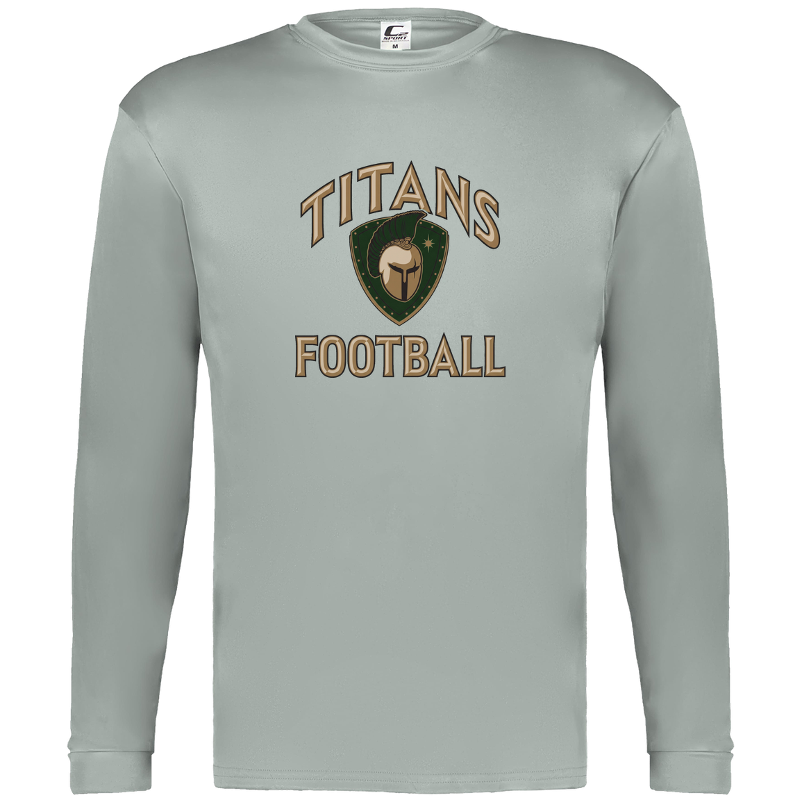 titans-tc-titans-football-basic-c2-mens-performance-long-sleeve-tee — Silver — Front — source sha256 b38dd987382a7d401d2bba472b92cc32f3b982d30f703dc55a4fa29bd9413f39 — Color position 3
