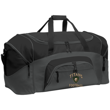 titans-tc-titans-football-basic-port-company-sport-duffel — Dark Charcoal/Black — Front — source sha256 bec85d47062d85d1f351de060bf1c57d294452e7a926caa2f01a045fd5344353 — Color position 2