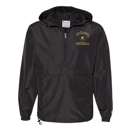 titans-tc-titans-football-basic-champion-unisex-packable-anorak-jacket — Black — Front — source sha256 e2b077b5b9906865847b5d3486989f392eccc51ef09ed6b2db197a156ef7cb3c — Color position 1