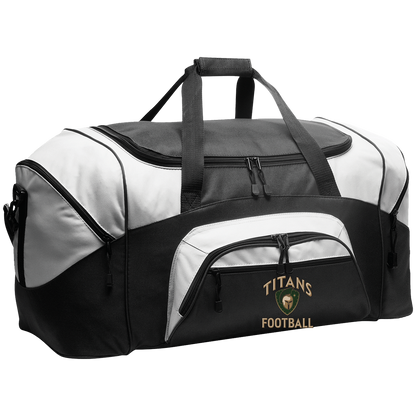 titans-tc-titans-football-basic-port-company-sport-duffel — Black/Gray — Front — source sha256 ecd87c6e171c35e04ec05da4ab0a38598892321ca2efce459921a5c80ac17783 — Color position 1
