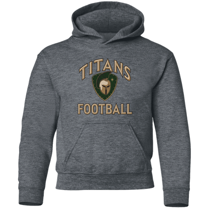 titans-tc-titans-football-basic-gildan-youth-pullover-hoodie — Dark Heather — Front — source sha256 f0936281c28a7699dcfafec057fdd778f861093c2f02f0d85859da0e6d7e400d — Color position 4