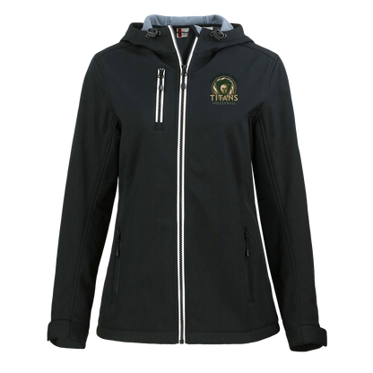 titans-volleyball-bold-mascot-clique-womens-eco-stretch-softshell-jacket — Black — Front — source sha256 09b4dc8a55b833023089abe2adf4d6a491bbd2304ba117ded666370cfbac9e4a — Color position 1