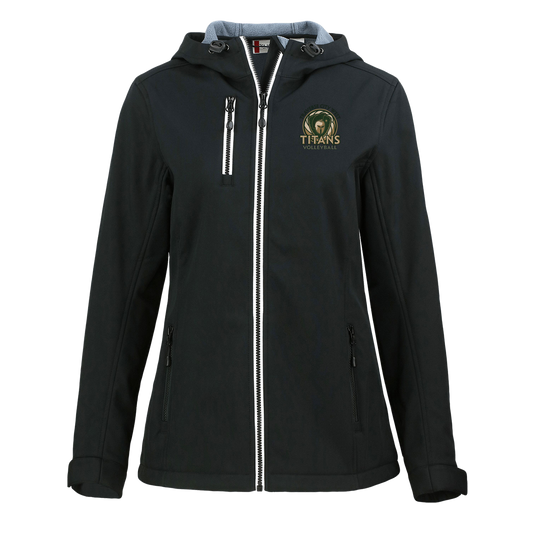 titans-volleyball-bold-mascot-clique-womens-eco-stretch-softshell-jacket — Black — Front — source sha256 09b4dc8a55b833023089abe2adf4d6a491bbd2304ba117ded666370cfbac9e4a — Color position 1