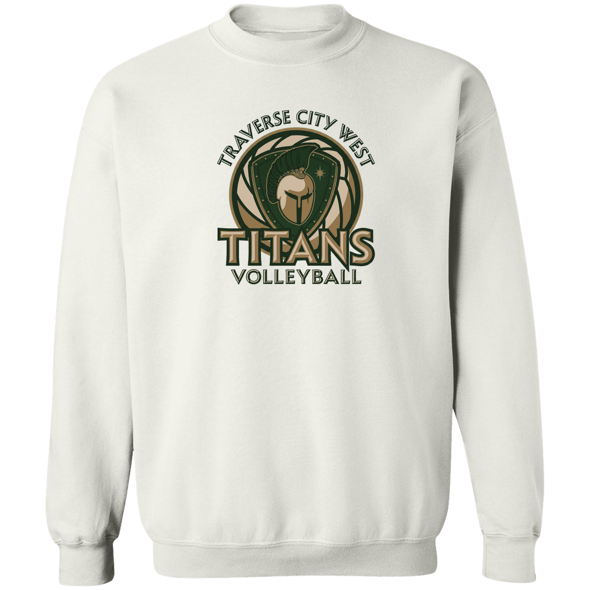 titans-volleyball-bold-mascot-gildan-crewneck-pullover-sweatshirt — White — Front — source sha256 3bca84dbfc1ef67862d5aca58e7ab049d46e63ebcaa7f0c5abc5253a2bb1bcb6 — Color position 3