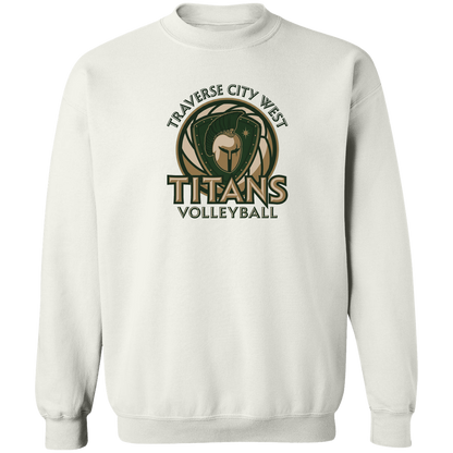 titans-volleyball-bold-mascot-gildan-crewneck-pullover-sweatshirt — White — Front — source sha256 3bca84dbfc1ef67862d5aca58e7ab049d46e63ebcaa7f0c5abc5253a2bb1bcb6 — Color position 3
