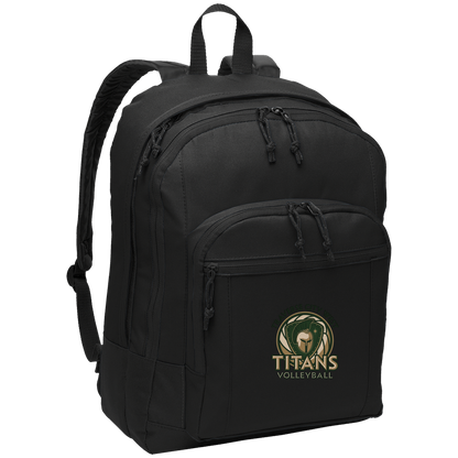 titans-volleyball-bold-mascot-port-authority-basic-backpack — Black — Front — source sha256 6805be2722c15602f69e9c03c4378f419533c5dc7464d7da5d226de4f5fab51b — Color position 1