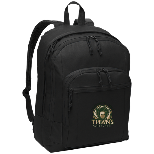 titans-volleyball-bold-mascot-port-authority-basic-backpack — Black — Front — source sha256 6805be2722c15602f69e9c03c4378f419533c5dc7464d7da5d226de4f5fab51b — Color position 1