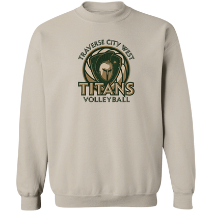 titans-volleyball-bold-mascot-gildan-crewneck-pullover-sweatshirt — Sand — Front — source sha256 92ace1812d8be3e0bba1df4f7216fd0939ed3c5d4f1e730e5779795bc3061f73 — Color position 5
