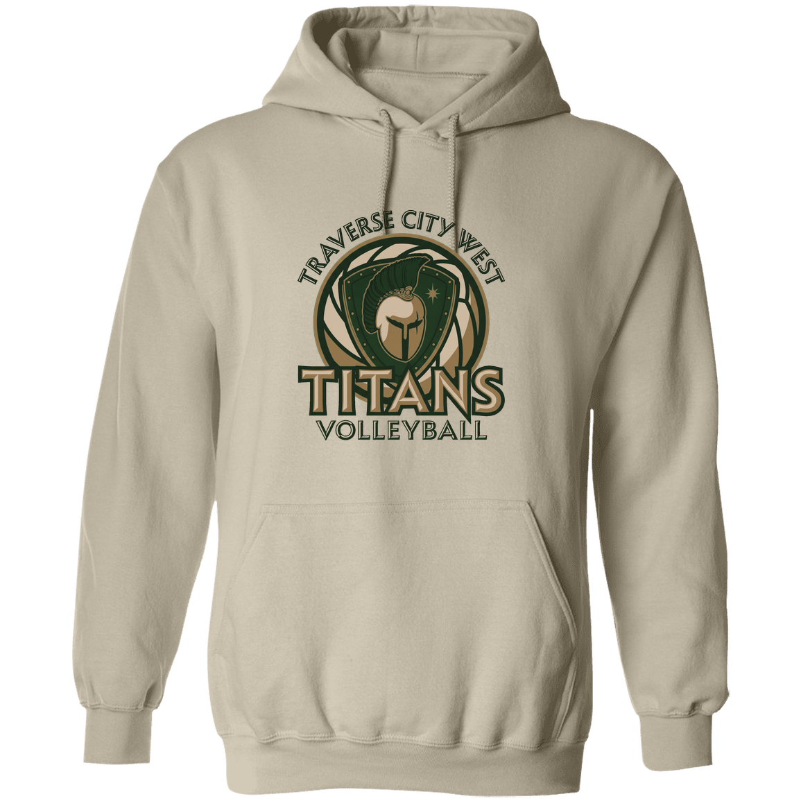 titans-volleyball-bold-mascot-gildan-pullover-hoodie — Sand — Front — source sha256 b6ff79ba37aa974d1cedc01c22caa7b7e4a4485d48cc5654628983faa86211b6 — Color position 1