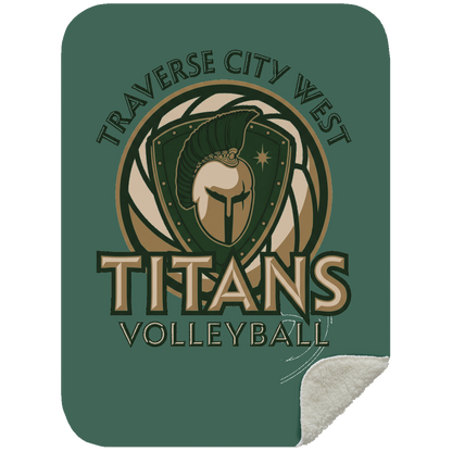 titans-volleyball-bold-mascot-mshs-premium-sherpa-blanket-30x40 — Forest — Front — source sha256 bc095f58c53c2ac137d9b4de9c7534d64e17022bb3e0d881a4bf18db46287d68 — Color position 5
