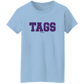 TAGS - Logo - Gildan Ladies' 5.3 oz. T-Shirt