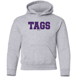 TAGS - Logo - Gildan Youth Pullover Hoodie