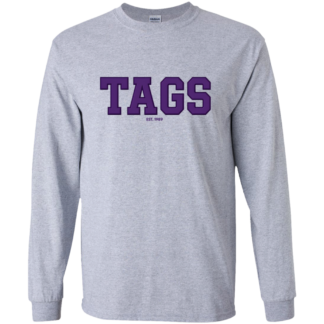 TAGS - Logo - Gildan Youth LS T-Shirt