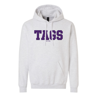 TAGS - Logo - Gildan Unisex Midweight Fleece Hoodie